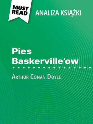 cover image of Pies Baskerville'ow książka Arthur Conan Doyle (Analiza książki)